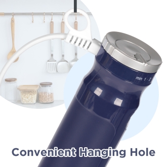 Hand Blender - Magiccos Immersion Stick Hand Blender - 9 Speeds Contorl, Slim Stick Blender Wand, 350W DC Motor, For Shakes and Smoothi